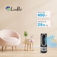 thumbnail image 7 of LivePure HEPA Air Purifier and Space Heater Combo, Powerful 3‑in‑1 Clean Heat System with True HEPA Filtration, Dual Heat Modes, All‑Season Air Cleaning, and 60° Rotation Oscillation, White, 7 of 7