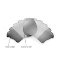 thumbnail image 4 of Walleva Transition/Photochromic Polarized Replacement Lenses for Oakley Half Jacket XLJ Sunglasses, 4 of 6