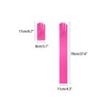 thumbnail image 2 of INSPIRE CHIC Women's Satin Extra Long Gloves Arm Length Full Fingers 1920s Evening Gloves for Dancing Party Hot Pink One Size, 2 of 6