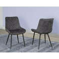 thumbnail image 1 of Chaise de salle à manger, Ensemble de 2, Gris foncé, 1 of 2