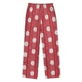 thumbnail image 2 of joogoo Baseballs on Red Pajama Pants Pj Bottoms Sleepwear Lounge M, 2 of 9