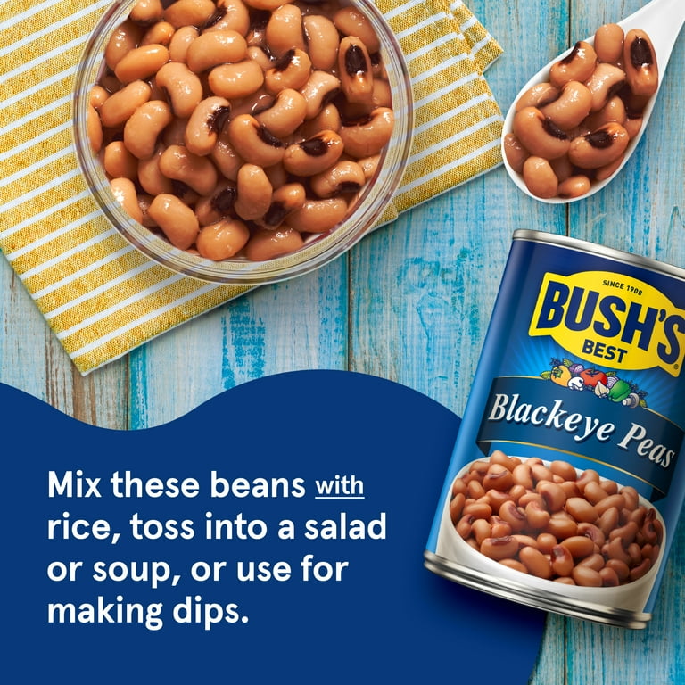 送料無料 通販  8 pack) Bush's Blackeye Peas, Canned Black Eyed Peas, 15.8 洋楽