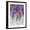 Black Frame, variant on Art.com Cascading Purple Art Print by Nikki Robbins, White Frame Wall Art, 23" x 29"