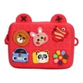 thumbnail image 3 of Sacoche pour Enfants, Sac de Rangement Léger pour Appareil Photo pour Cadeau d'Anniversaire Rouge, 3 of 8