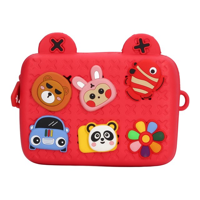 Bolso Bandolera Jadeshay para Cámara de Dibujos Animados para Niños Material EVA PVC