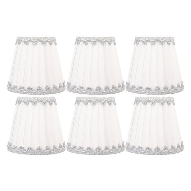 Pantalla de lámpara de mesa NikouMX tela 6 piezas moderna