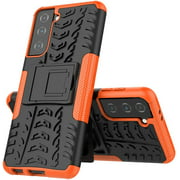 COTDINFOR Compatible with Samsung Galaxy S21 Case,Galaxy S21 Case Heavy Duty with Kickstand Military Grade Dual Layer