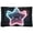 Cat Face Star Shape, variant on Cozy Mat Pet Bed Indoor Outdoor Warm Soft For Cat Dog Puppy(S/M) Checkered Tablecloth Pattern