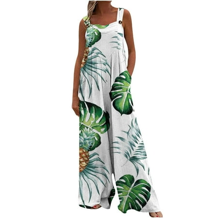 

Xihbxyly Jumpsuits for Women Overalls Women Maternity Jumpsuit Women Loose Fit Linen Overalls for Women Wide Leg Rompers Cotton Overalls with Pockets Outlets #3