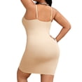 thumbnail image 2 of USEASY Shapewear Slip for Women Plus Size Tummy Control Shapewear Slip Dress Seamless Slimming Cami Slip, 2 of 6