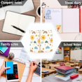 thumbnail image 6 of FORMRS 1-Subject Spiral Notebook 8" x 5" College Ruled 60 Refillable Sheet A5 Hard Cover, 2 Pack, Rainbows Pattern, 6 of 7