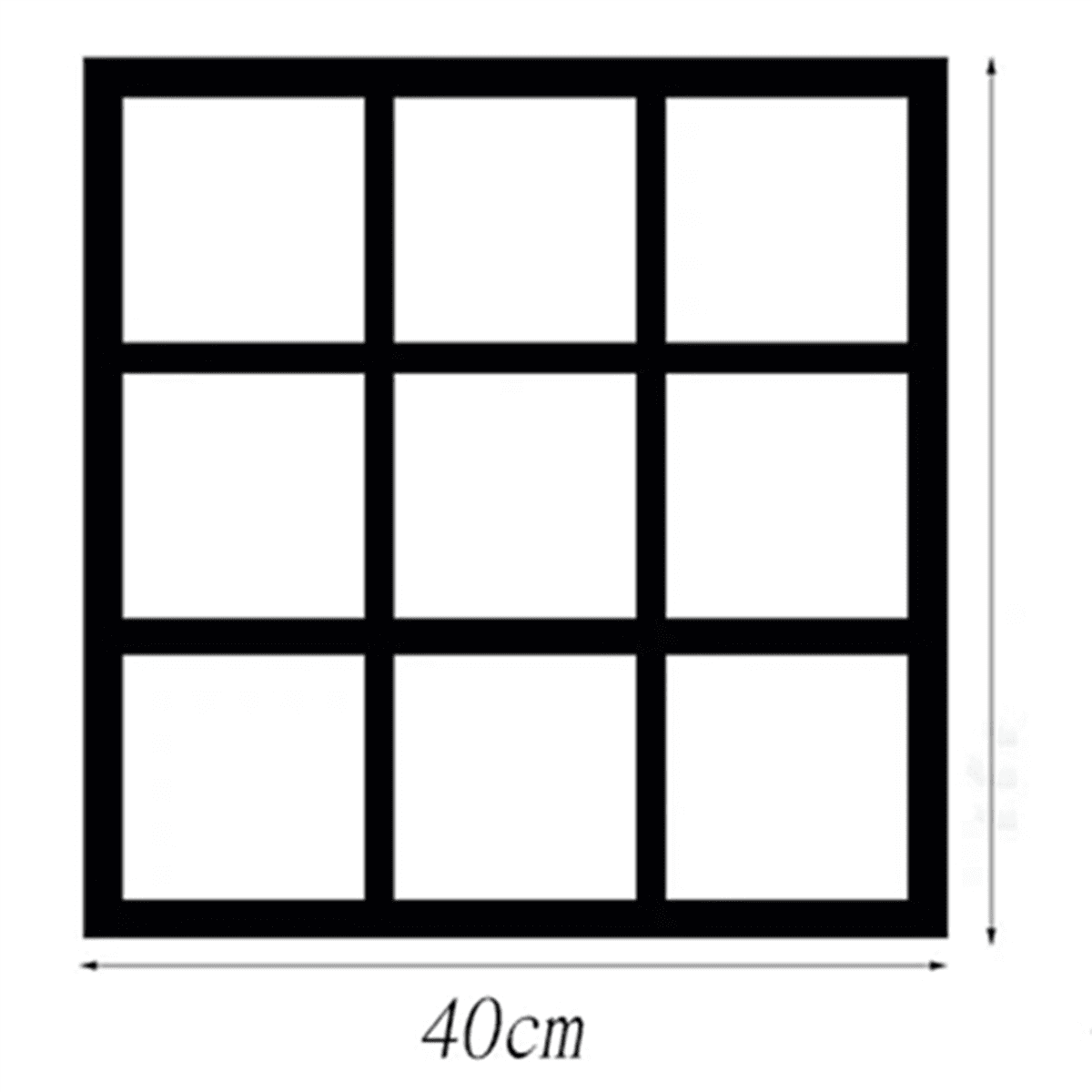 12Pcs Sublimation Blank Panel Pillow Case DIY Polyester Cushion Cover 9 Photo Heat Transfer Printing Throw Pillowcase,S