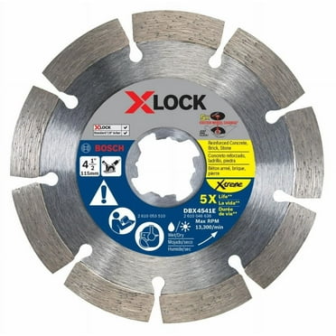 Bosch Genuine 4-1/2" X-LOCK Xtreme Segmented Diamond Blade - DBX4541E