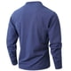 thumbnail image 3 of pstuiky camisetas de manga larga para hombre, Blusas y camisas de manga larga con cuello en V y colores lisos para hombre camisetas de hombre xxxl, 3 of 5