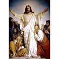 thumbnail image 2 of Christ the Consoler Poster Print by Carl Bloch, 2 of 2