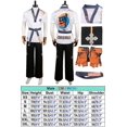 thumbnail image 3 of Fantasia Kazama Jin Cosplay Chaqueta Abrigo Jin Nina Hwoarang Disfraz Tekken 8 ALISA Cosplay Vestido Hombres Mujeres Halloween Carnaval Traje, 3 of 5