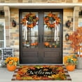 thumbnail image 2 of Fall Welcome Doormat 30x17 Inch Fall Leaves Front Door Mat Indoor Outdoor Entrance Floor Mats Non-Slip Washable Seasonal Autumn Thanksgiving Home Decor Rugs, 2 of 6