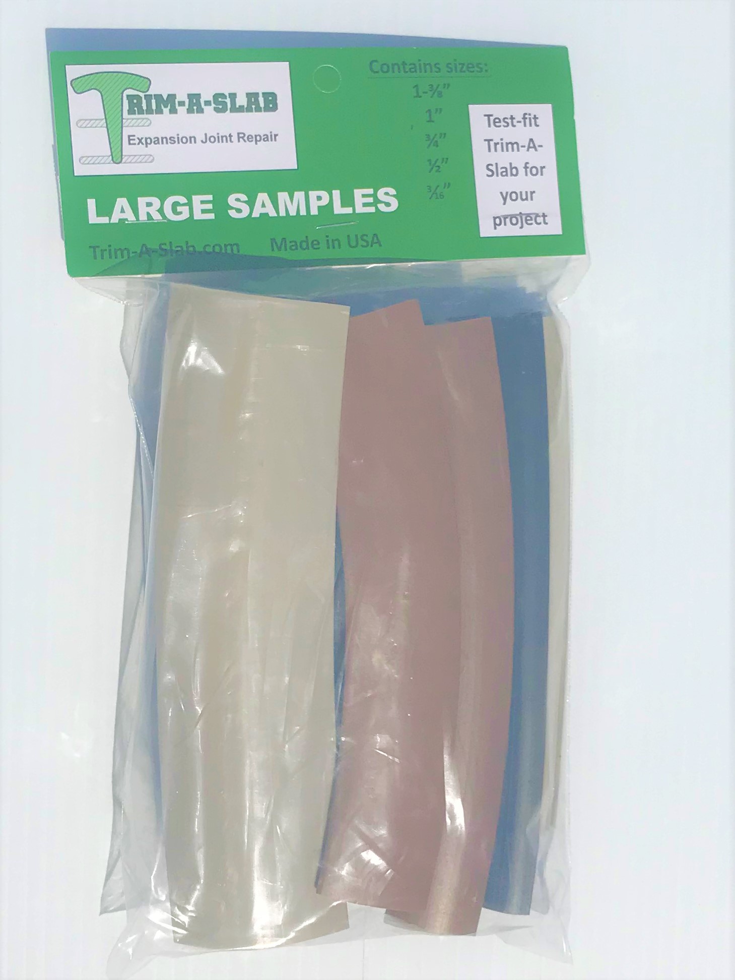 Trim A Slab 6 in. Large Concrete Expansion Joint Sample Pack