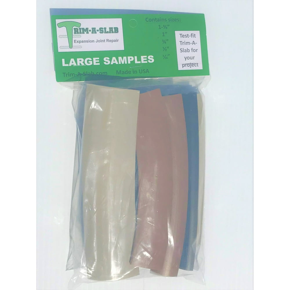 Trim A Slab 6 in. Large Concrete Expansion Joint Sample Pack Walmart