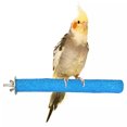 thumbnail image 3 of Bird Perch Stand Wood Rough Surface Birds Paw Grinding Perch Standing Parrot Toy, 3 of 6