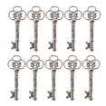 thumbnail image 1 of Colgantes Encantos Sunnimix 10 Piezas Plata Antigua Forma Llave, 1 of 7