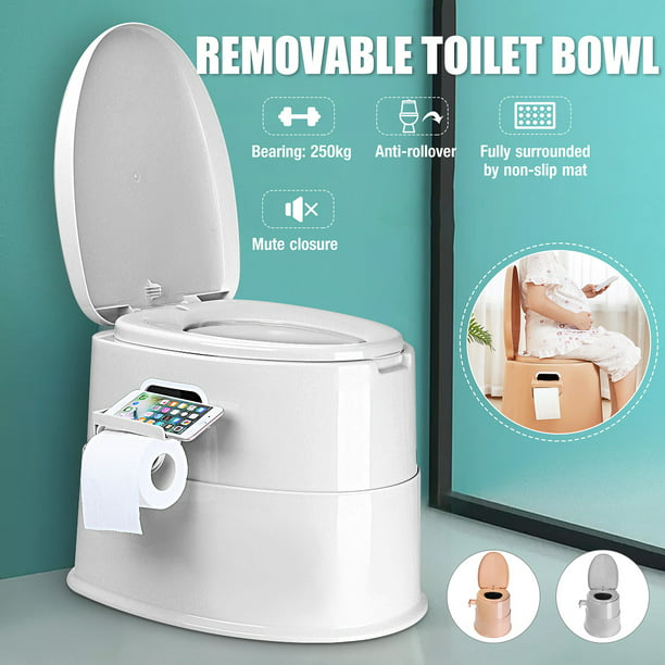Comfort Portable Toilet Rv Toilet With Detachable Waste Tank Compact Porta Potty Perfect For Camping Toilet Travel Easy To Use Walmart Com Walmart Com