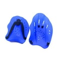 thumbnail image 4 of Paletas de natación, guantes acuáticos, equipo de piscina, accesorios de entrenamiento, mano profesional Azul, 4 of 8