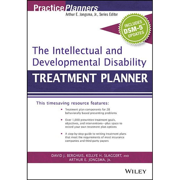 PracticePlanners: The Intellectual and Developmental Disability Treatment Planner, with Dsm 5 Updates (Paperback)