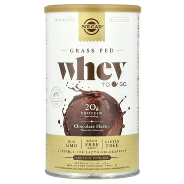 Solgar whey to go whey protein powder natural chocolate -- 16 oz
