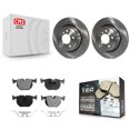 thumbnail image 1 of Transit Auto Rear Disc Brake Rotors and Ceramic Pads Kit for Car 2004-2010 BMW X3 K8T-101942, 1 of 11