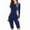 Blue, variant on Full Body Wetsuit for Women Long Sleeve Front Zipper Diving Suit UPF 50 Sun Protection Stretching Fabric for Snorkeling and Surfing