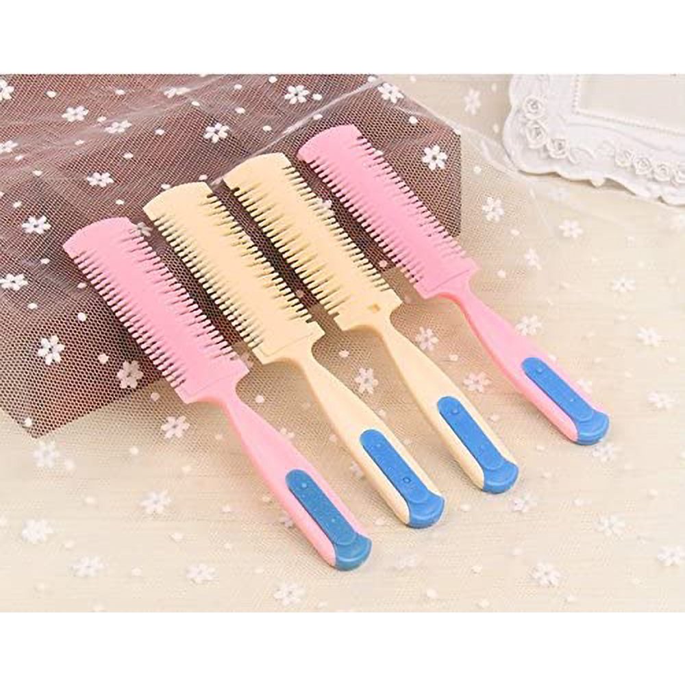 Kritne Hair Shaving Comb, Hair Razor Comb, Hair Razor Comb Hair Thinning Shaving Cutting Bang