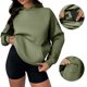 thumbnail image 2 of Sudaderas de otoño,Sudadera informal de manga larga para mujer, jersey de poliéster con bolsillo multifuncional, ideal para viajar en avión y estar en casa, sopatenor, 2 of 9