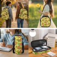 thumbnail image 2 of KUIFORTI Sunflower Cow Girls Backpack Set, Adorable School Bag with Lunch Box Pencil Pouch Water Bottle Sleeve for Elementary Primary Middle School, 2 of 6