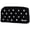 Black, variant on Aesthetic Letter Print Standing Pencil Case, Large Capacity Pencil Bag Pen Pouch, Cosmetic Bag, Fabric Stationery Bag, Lightweight Zip Storage Case for Small Items & Office Supplies, Khaki