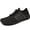 Black, variant on AUXDIQ Water Shoes Women Men Quick Dry Aqua Shoes Barefoot Beach Swim Shoes