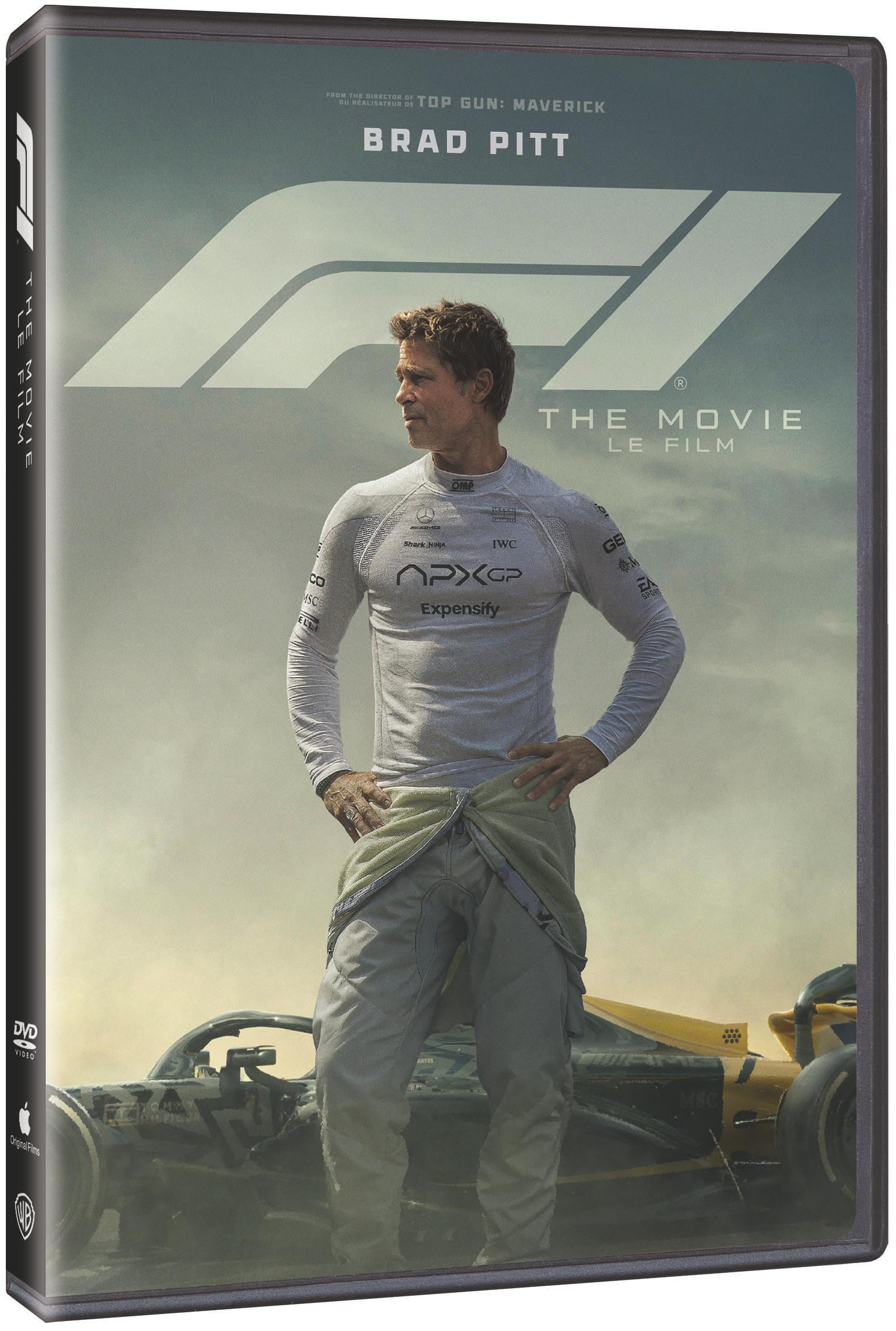 F1 (DVD), Starring Brad Pitt [2025]