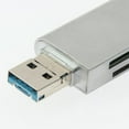 thumbnail image 3 of Adaptador De Lector De Tarjetas Con Puerto / Micro USB / USB 3.0, Visor De Cámara De Para Teléfonos Inteligentes / Tabletas Con Función O Plata, 3 of 9