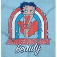 thumbnail image 2 of Betty Boop Cartoon American Beauty Women Plus Size Graphic Tee Tees Brisco Brands 3X, 2 of 5