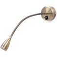thumbnail image 4 of Lampe de Chevet Flexible avec Interrupteur, 1 LED 3 W, bronze, 4 of 4