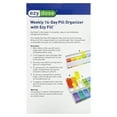 thumbnail image 5 of Ezy Dose Ezy Fill Weekly 14-Day Pill Organizer, Pop-Out Compartments, Rainbow, 5 of 5