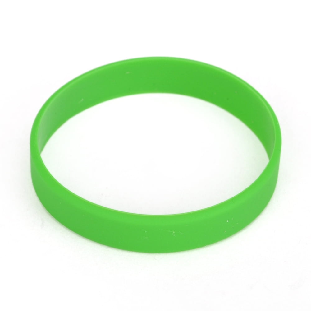 GOGO Wholesale Silicone Bracelets Bulk Rubber Band Bracelets Adult