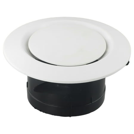 

ABS Tuyere Ceiling Air Supply Mountable HOT AIR Vent Grille Cover Easy Diffuser 100MM