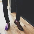 thumbnail image 4 of Purple Gingham Socks, 4 of 6