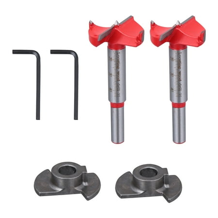 

2 Sets Drill Bit Cutter Carpentry Tool Cutting Metal Plastic Hand Tool Hole Saws