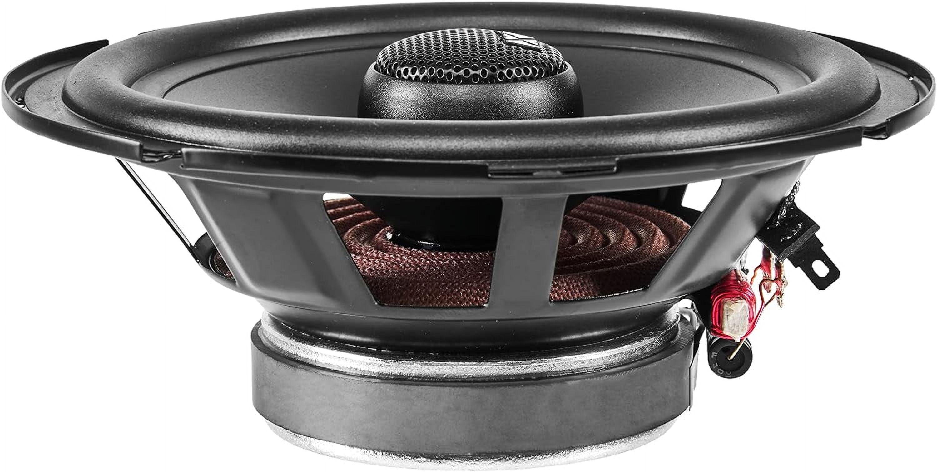 NVX Front Door 6.5" Coaxial Car Speaker Upgrade Pack for 1987-1996 Ford F-250 F-350 F-150 540W Peak