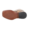 thumbnail image 5 of Roper Boys Bird Blocks Ostrich Square Toe Cowboy   Mid Calf Western Boots, 5 of 5