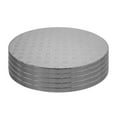 thumbnail image 3 of 5Pcs White Cake Board,Food Grade Thick Corrugated Paper,Cake Base Holder Plate Baking Supplies, 3 of 6