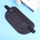 thumbnail image 5 of Riñonera ultrafina y ajustable para viajes, correr, senderismo, deportes, gimnasio (negro), 5 of 5