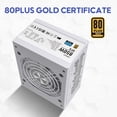 thumbnail image 4 of Vetroo 850W SFX Power Supply ATX 3.1 & PCIE 5.1 Ready, 80 Plus Gold Certificate Fully Modular, 4 of 10